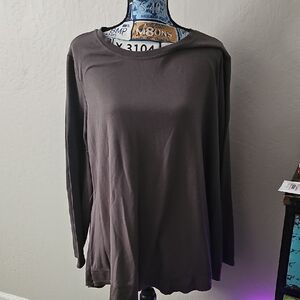 Cupio Dark Colored Long Sleeve Top